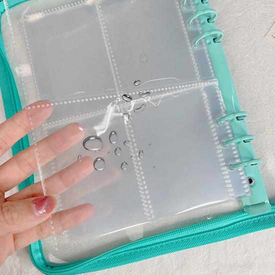 5 шт. фотоальбом пылезащитный прозрачный рукав для карточек листы-переплеты водонепроницаемая защитная пленка для фотографий для карточек