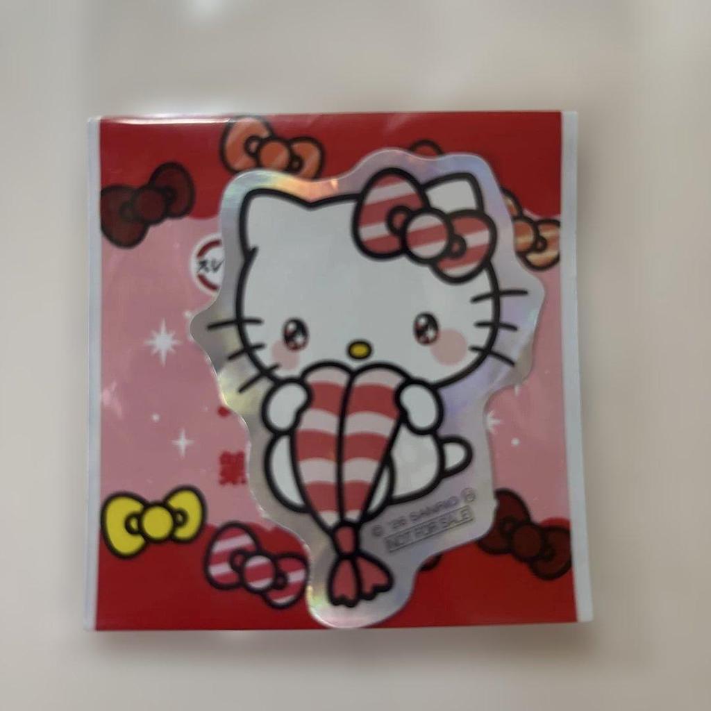 Sushiro Hello Kitty Collaboration Stickers (Seal) Volume 1 Complete Set 8 Types