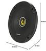 KICKER CSC674 16,5 см Коаксиальные 2-полосные автомобильные динамики, Официальный японский продукт