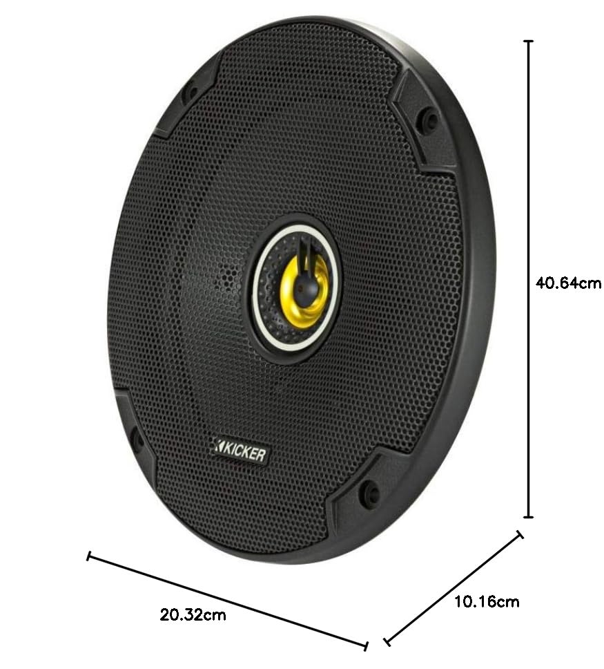 KICKER CSC674 16,5 см Коаксиальные 2-полосные автомобильные динамики, Официальный японский продукт