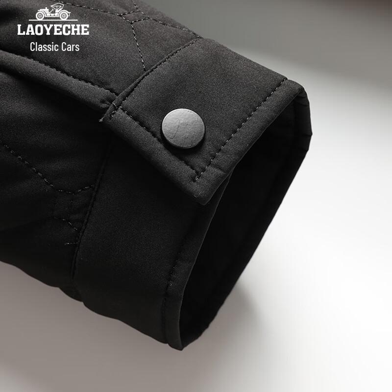 LAOYECHE Мужская зимняя куртка с подкладкой для среднего/пожилого возраста
