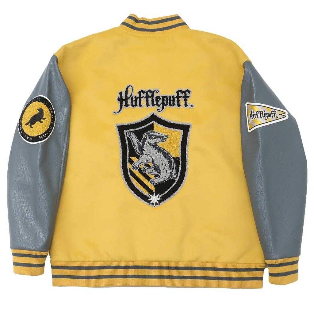 Stadium Jumper Hufflepuff Logo Harry Potter Hufflepuff 70cm Sleeve 58cm Circumference 70cm [Marushin] (3L) Length Approx. Length Approx. (Shoulder