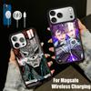 Чехол для телефона M-Monster-8 Anime K-KaijuS No-8 Для iPhone 17, 16, 15, 14, 13 Plus, Pro Max Магнитный Для Magsafe Беспроводной Зарядки