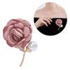 3D Rose Flower Brooch Pin for Women Floral Brooch Lapel Pin Shawl Brooch Wedding Gown Dress Brooch for Wedding Party