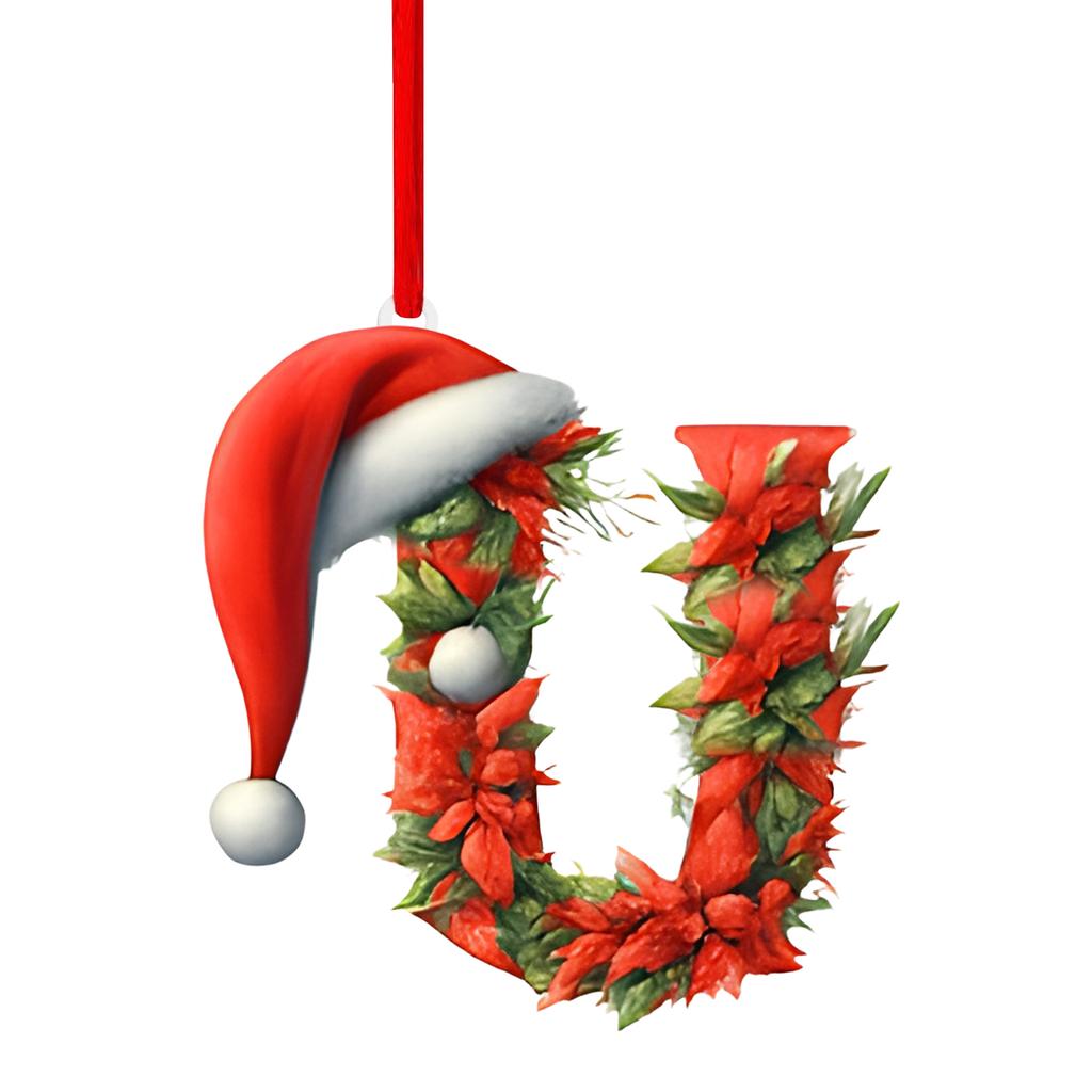 26 Letter,Christmas,Ornaments,Acrylic,1