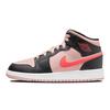 Детские кроссовки Air 1 Mid GS Black Pink Crimson Atmography Infrared-23 554725-604