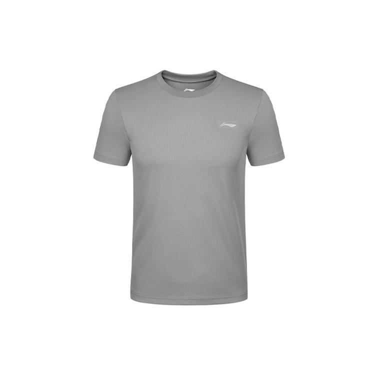 Мужская футболка Li Ning Звездный серый ATSS463-3