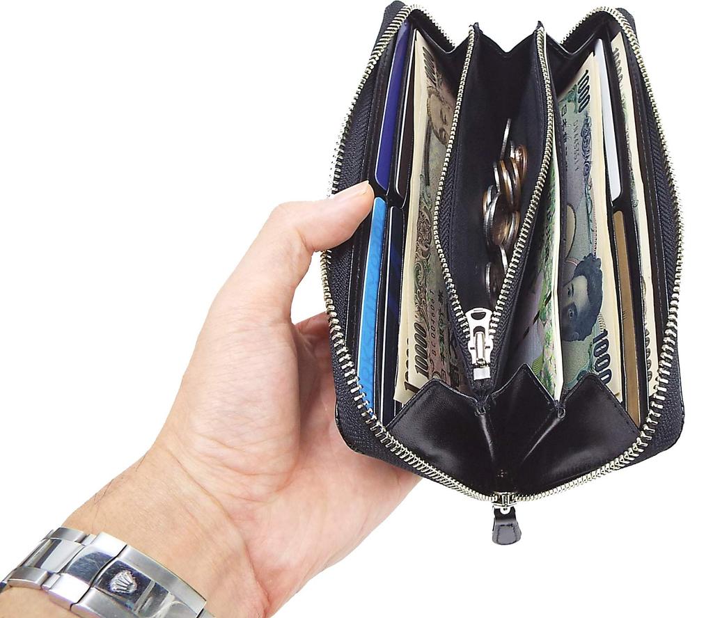 Porter Длинный кошелек Sheen 110-02968 черный