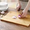 3-Piece Cutting Board, Kitchen Cutting Board, Bamboo Cutting Mat for Cooking, Non-Slip Cutting Board with Hanging Hole, Thick Cutting Sheet for Meat,