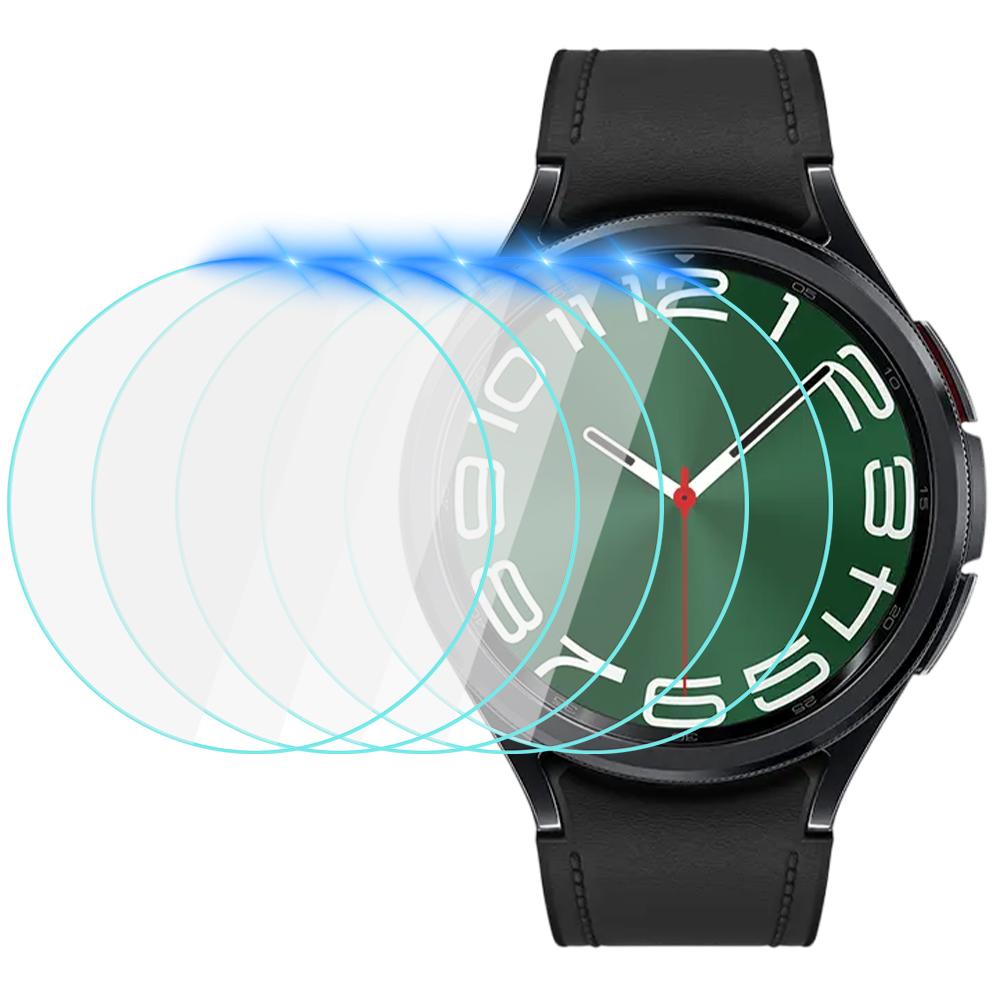 Закаленное стекло для Samsung Galaxy Watch 6 40 мм 44 мм аксессуары HD прозрачная гидравлическая пленка защитная пленка для экрана Watch 6 Classic 43/47 мм