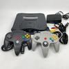 Nintendo 64 Черная консоль + контроллер + аксессуар Регион Фри Б/У Протестировано