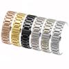Watchband 14/16/17/18/22/24mm Stainless Steel Watchband for Tissot 1853 Couturier T035 Curved End Watch Band Women Men Strap Bracelet