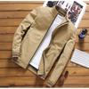 Spring and Autumn Men's Jacket Korean Version Slim Fit Men's Coat Standing Collar Men's Casual Coat Fashion Men's Wear