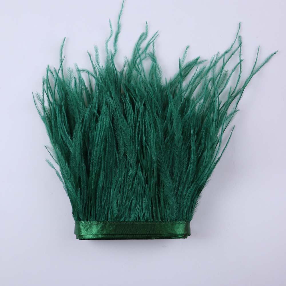 Перо 6-18 см Натуральное Белое Черное Страусиные Перья Отделка для Свадебного Платья Аксессуары для Одежды Декор Вечерин Перо Бахрома