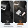 Rear Center Console Organizer Replacement for Tesla Model Y, TPE Backseat Storage Box Second Row