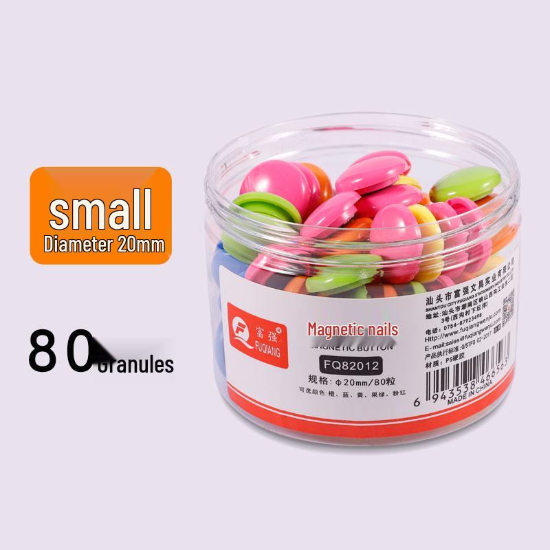 Магнитные кнопки «Смайлик»: Красочные, Сильные Магниты для Белых и Меловых Досок