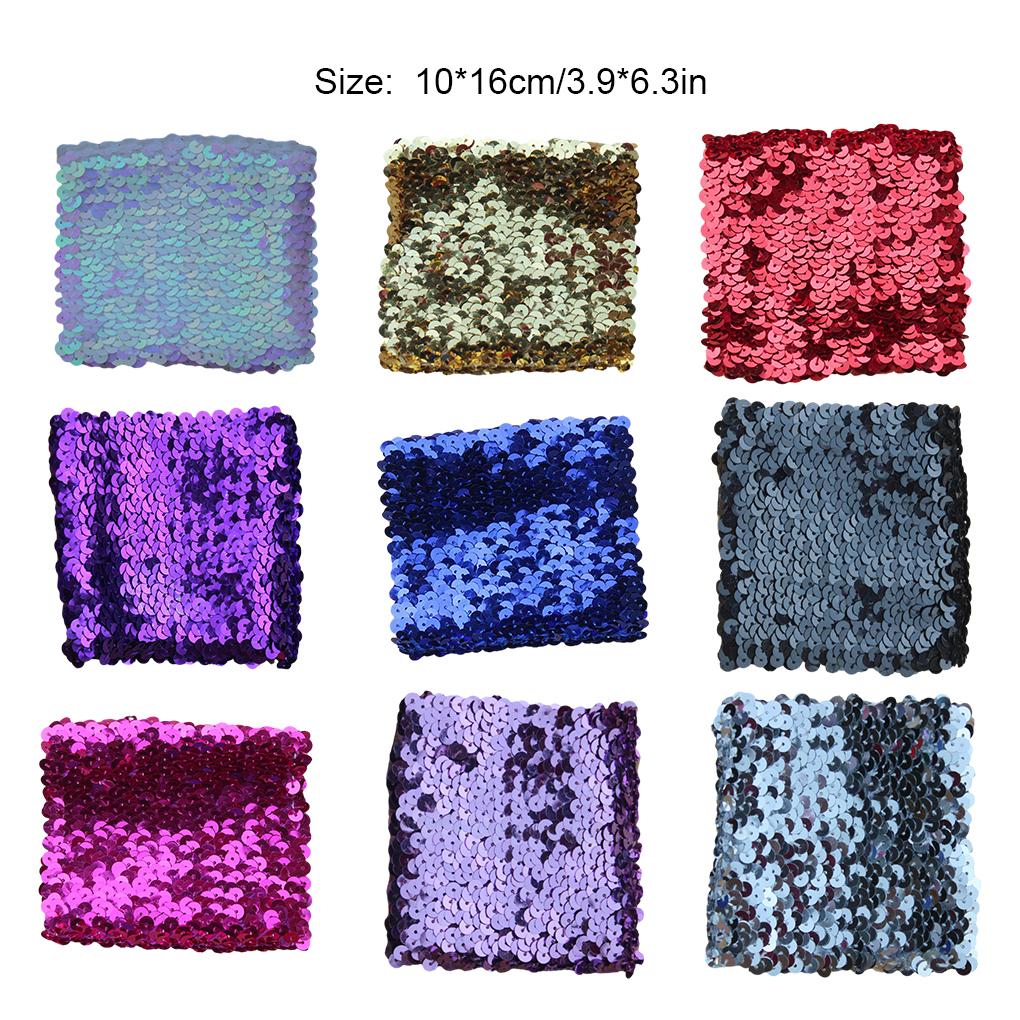 Sparkling Sequin Fingerless Gloves Wide Application Multiple Colors Available Shiny Gauntlet Glove