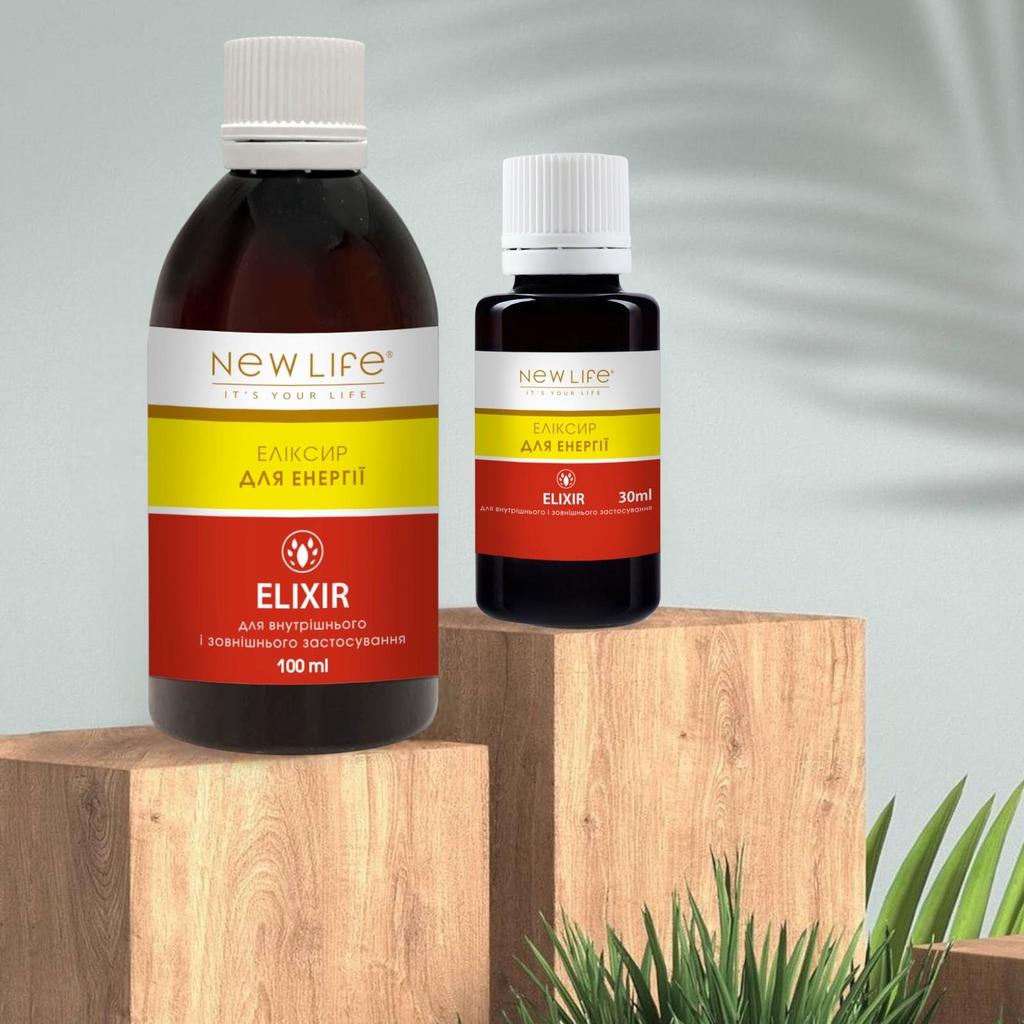 Herbal Energy Elixir Dietary Supplement New Life