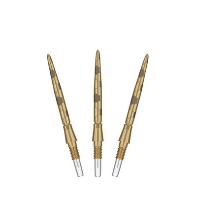 Target Дротики Swiss Storm ONYX Сменные наконечники для дротиков Стальные наконечники для дротиков (Набор 3) 26мм/30мм/35мм - Серебристый/Золотистый/Черный (26мм, Золотой)