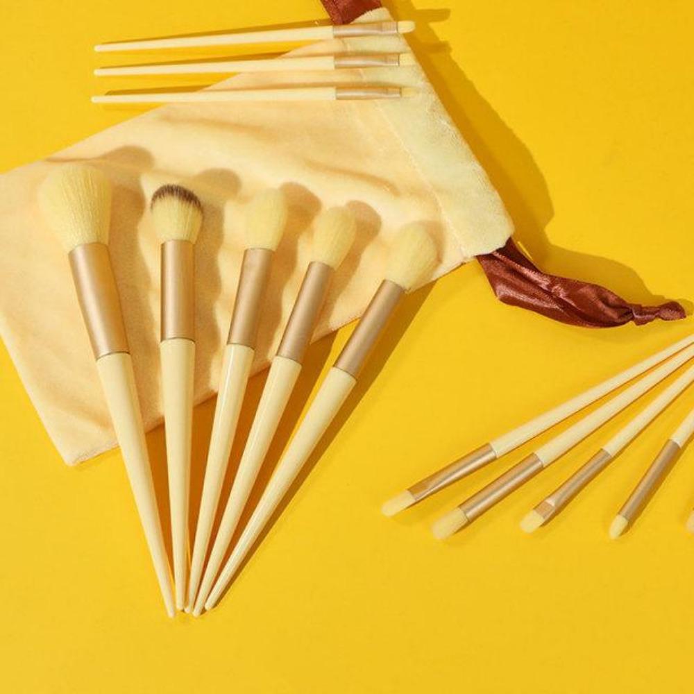 13 шт./компл. профессиональный набор кистей для макияжа, супермягкая косметическая кисть, косметическая кисть для пудры и тонального крема, кисть для консилера