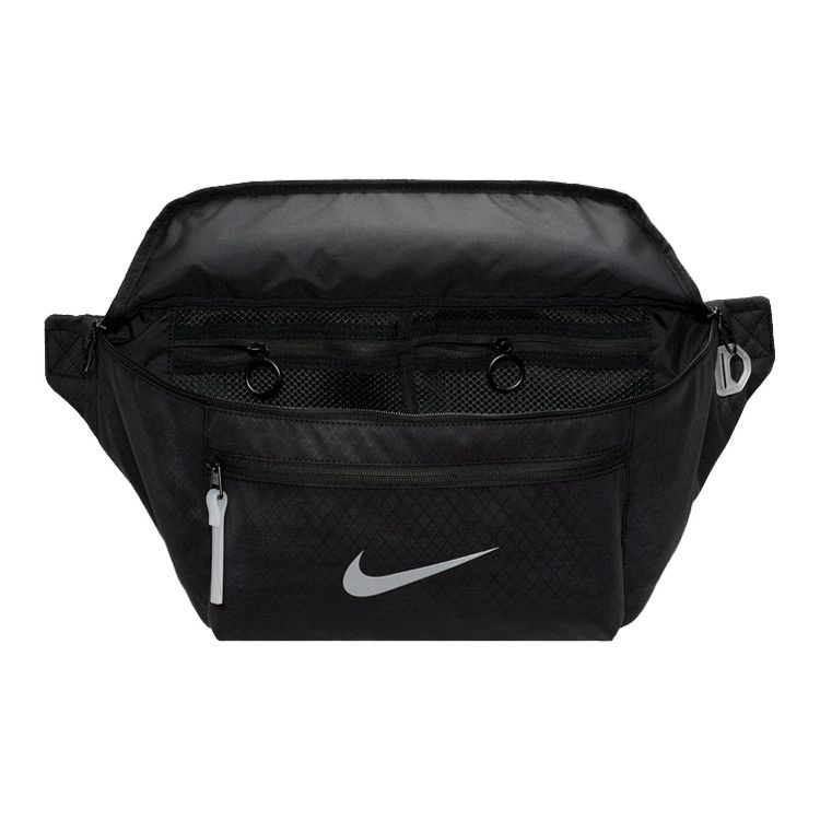 Nike Модная Сумка-кроссбоди на плечо с принтом логотипа Базовая ткань Унисекс Черный DN8114-010