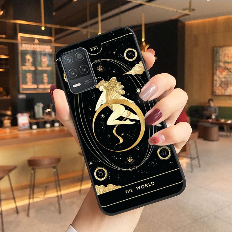 Божественный женский чехол с картами Таро для OPPO Realme GT 2 Pro X2 Pro XT C25S 8 7 6 Pro 6i Realme GT Master C3 C21 C21Y C11 X3 SuperZoom