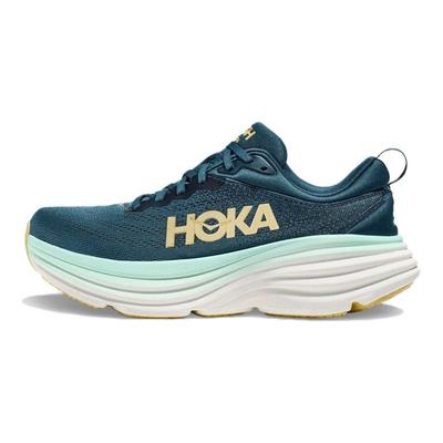 HOKA Bondi 8 Midnight Ocean Мужские кроссовки Синие Bluesteel 1123202-MOBS
