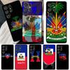 Чехол с флагом Гаити для Samsung Galaxy S22 Ultra S20 FE Note 20 Note 10 S8 S9 S10 Plus S21 Ultra Cover