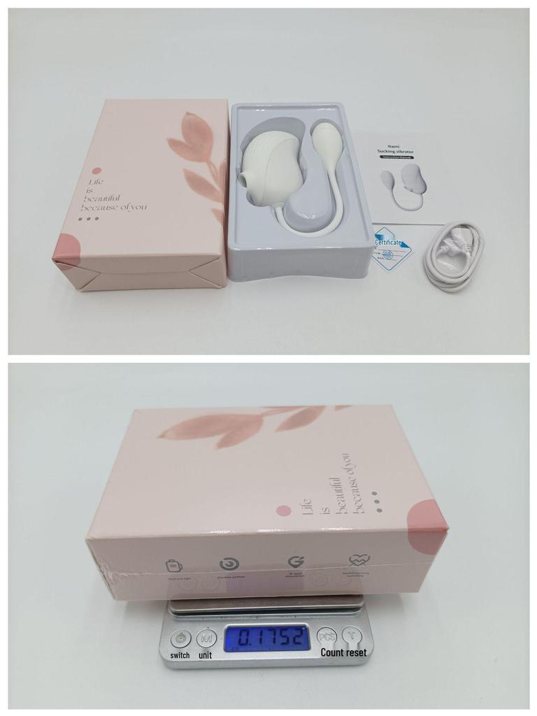 Nami Remote-Control Vibrator: Strong, Silent Suction for Women's Pleasure