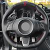 Автомобильные аксессуары, кожаная отделка чехла на руль для Fiat 500 500C (ГК/С) 2013 2014 2015 Для Abarth 500 500C 595 595C 2009-2016