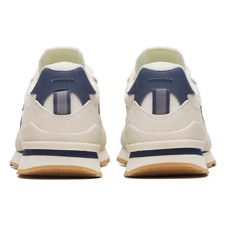 Anta Удобные нескользящие износостойкие низкие спортивные повседневные туфли женские кроссовки белые синие 922328855-3