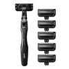 KAI AUGER System Razor 5-Blade Cartridge Razor Combo Pack with Holder and 6 Replacement Cartridges