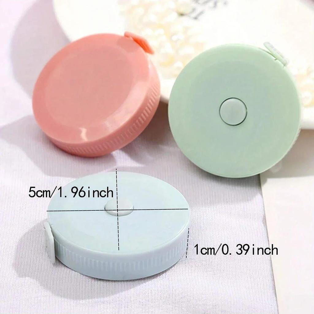 1pcMeter Tape Measure Nordic Style Small Tape Measure Portable Student Soft Leather Tape Measure