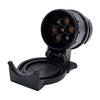 7 To 13 Pin Plastic Trailer Socket Car Accessories Caravans 13 Pole Tow Bar Towing Socket Plug 12V Electrical Connector Adapter