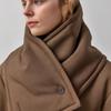 PUBLICKA X ISLA SCARF, BROWN