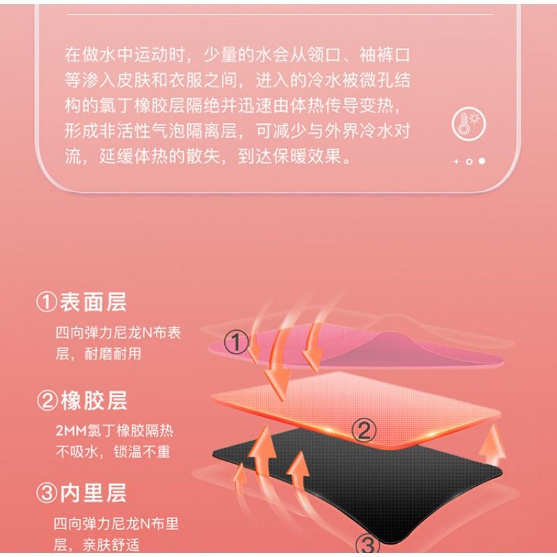 2.5mm Kids Girls Wetsuit Short Sleeve Full Body Dive Suit Snorkeling Surfing Swimming Warm Water Sports