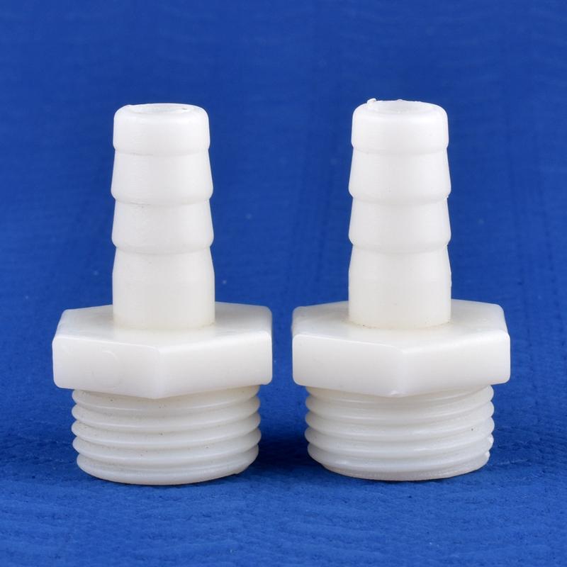 10 шт./лот пластиковый переходной тройник 8 мм 10 мм крестообразный 4-ходовой 5-ходовой соединитель 1/2" клапан ПВХ шаровой кран