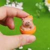 Resin Simulation Mini Capybara Cute Simulation Capybara Model Creative Capybara Figurine  for Home