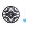 Air Fryer Rack Parts,Grill Plate for Air Fryer Pan Non-Stick Air Fryer Accessories Air Fryer Rack with Brush Steam Rack