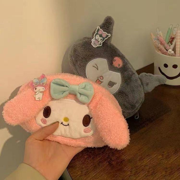 Большая плюшевая пенал-собачка Пача с японским мультяшным рисунком для учеников средней школы