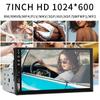 Car Radio MP5 Player 1 Din Bluetooth HD 7" Touch Screen Stereo 12V Carplay Android Auto FM AUX Input Bluetooth MirrorLink Universal Autoradio
