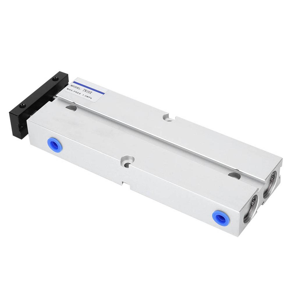 Air Cylinder Pneumatic Double Acting Aluminum Alloy AntiRust TN16 0.10.9MPa 10200mm(TN16X200 S )