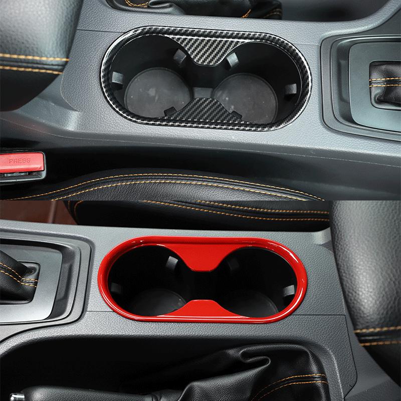 ABS автомобильный центральный контрольный держатель чашки с водой, отделка рамы, подходит для Ford Ranger 2015-автомобильный интерьер