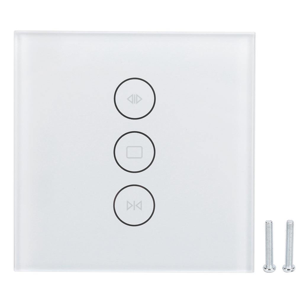 Умный WiFi-переключатель штор с сенсорной панелью, таймером, голосовым управлением для Google Home для Tuya EU Plug