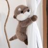 Lazy otter plush toy creative home ornament children's doll aquarium souvenir