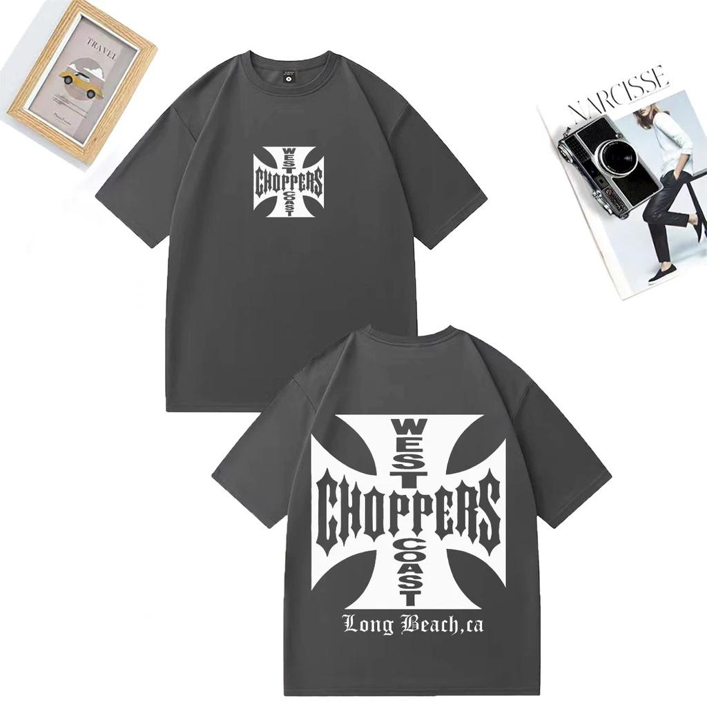 Paul Walker Shirt West Coast Choppers Unisex Tshirt Unisex Vintage Loose Tops Cotton Short Sleeve Hip Hop Streetwear Unisex Tshirts