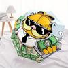 1pc Garfield Windproof Automatic Windproof Umbrella, Lightweight for Women/Men, Perfect Christmas Gift a0811221