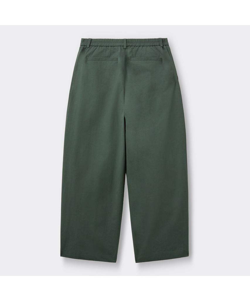 Keoseuuteommellou Khaki Volume Cotton Pants Cwpam26343Khx