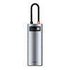Baseus 7-in-1 Metal Gleam USB-C Hub: Power Delivery, 4K HDMI, USB 3.0 Ports, SD/TF Card Slots – Grey