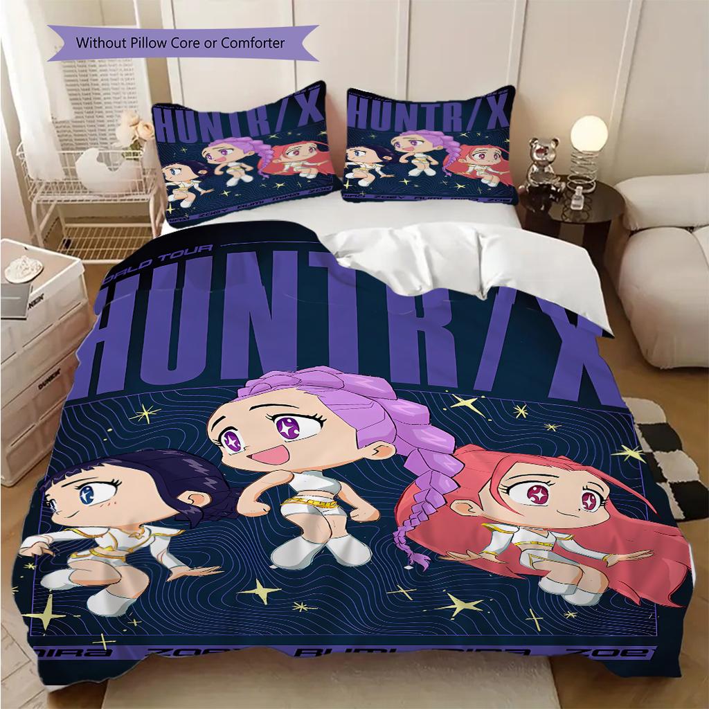 K-Pop Concept Art Poster bedding, duvet cover, pillowcase, home decoration, birthday gift (1 * duvet cover+2 * pillowcase, coreless)